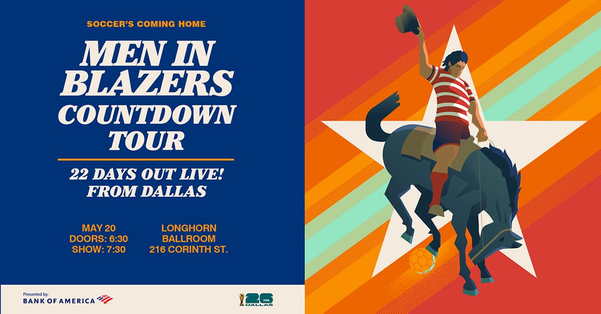 Men in Blazers Live from Dallas