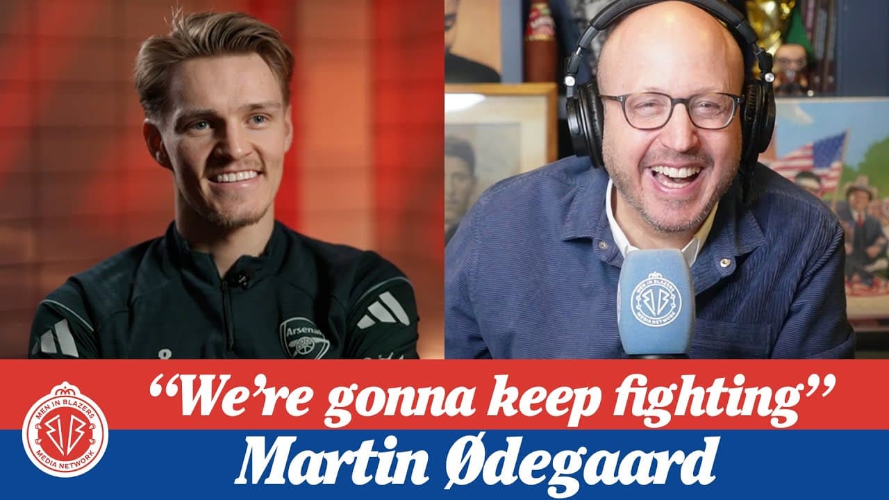 Martin Ødegaard on Arsenal’s Title Race, Chasing Trophies, & the Emirates Crowd