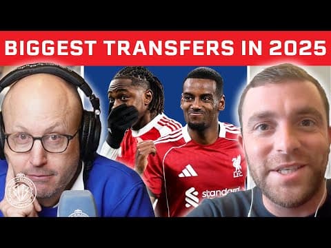 Roger Bennett and Fabrizio Romano discuss 2025 football transfers