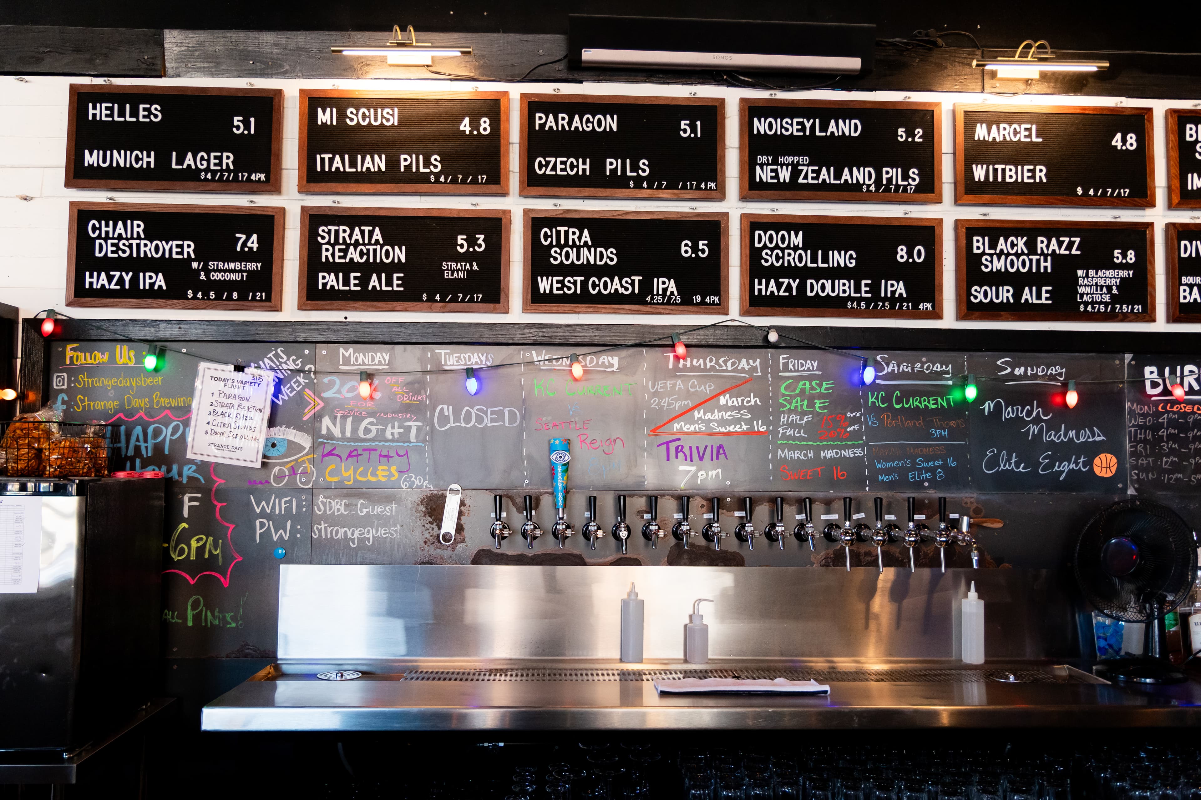 Strange Days Brewing Co.