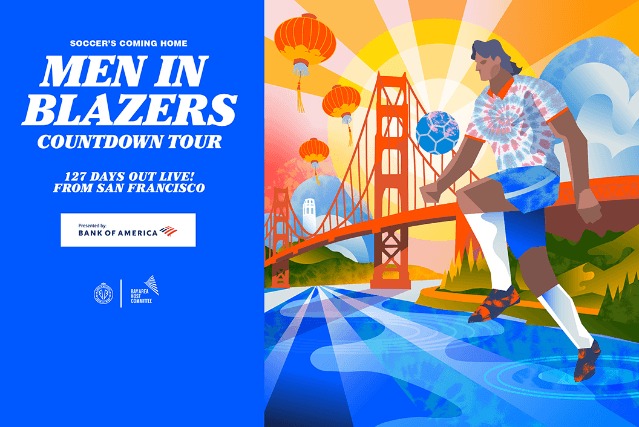 Soccer's Coming Home: 127 Days Out LIVE From San Francisco