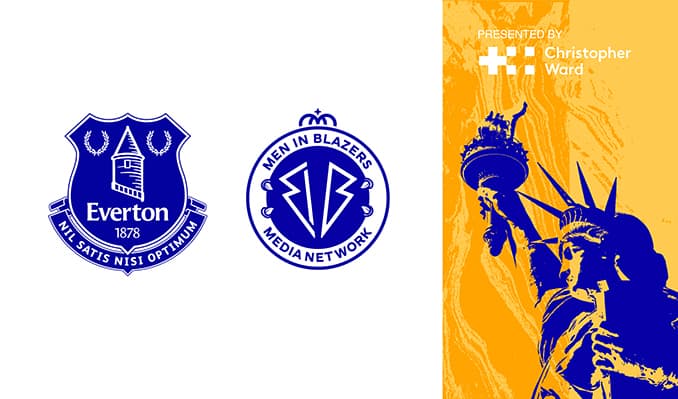 A Night Live on Stage in NYC with Everton Football Club