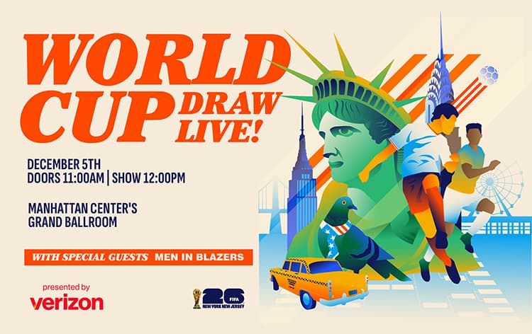 World Cup Draw LIVE! in NYC