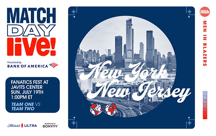 Match Day Live! at Fanatics Fest at Javits Center in NY/NJ - 7/19