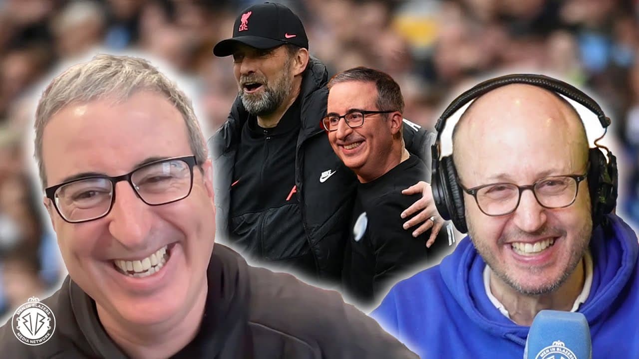 John Oliver interviews Jürgen Klopp with Men in Blazers!
