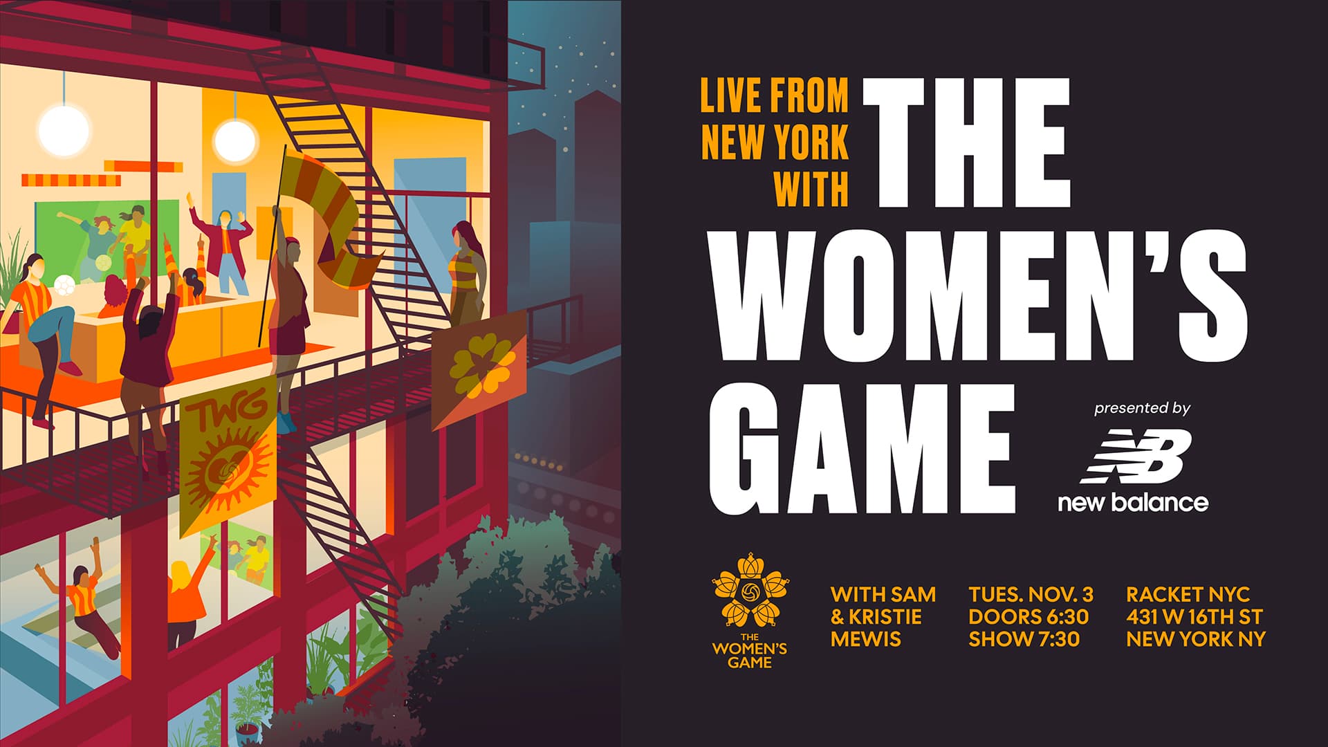 The Women's Game Live! in New York City presented by New Balance