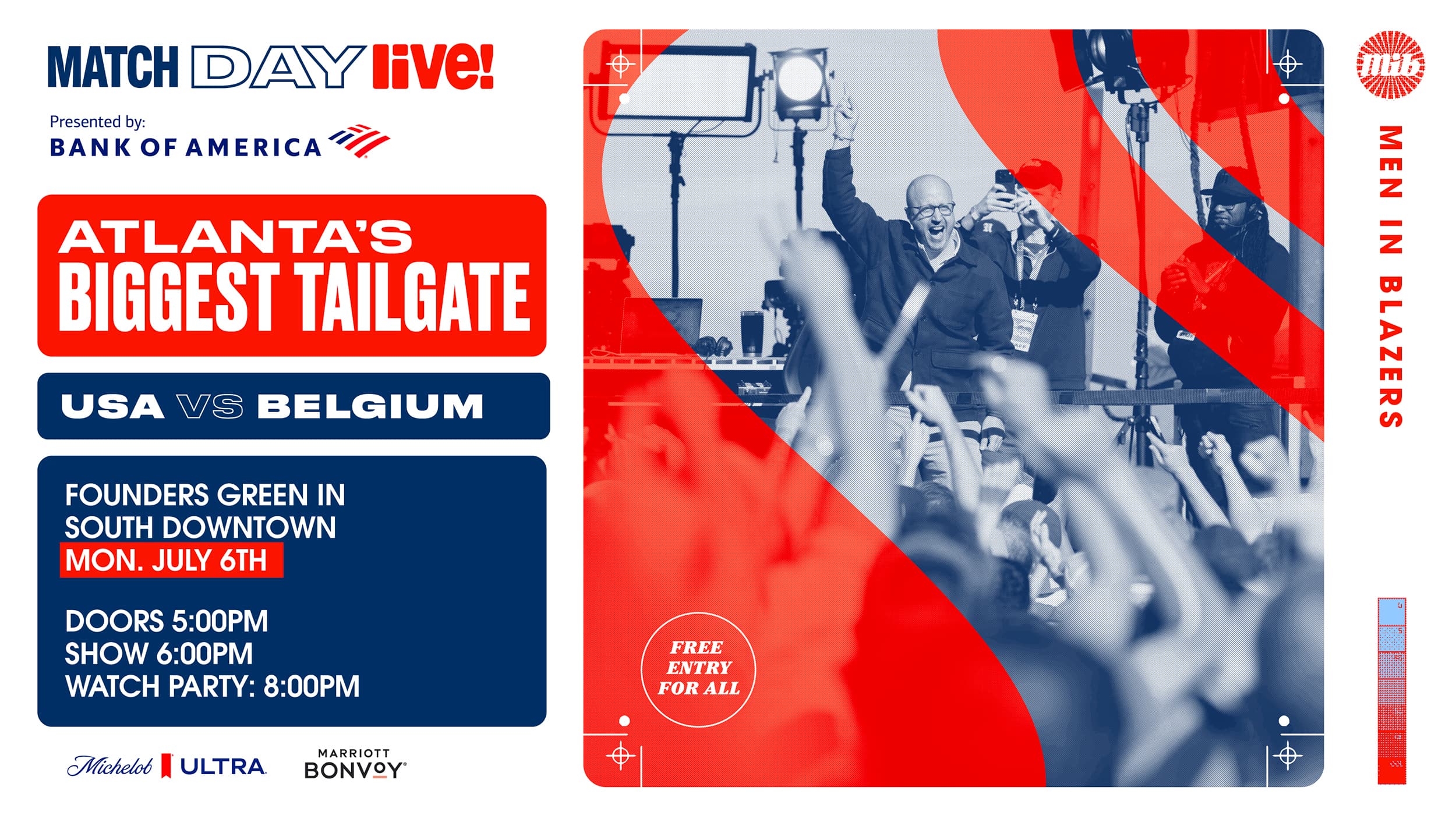 Match Day Live! at Founders Green in South Downtown in Atlanta - 7/6