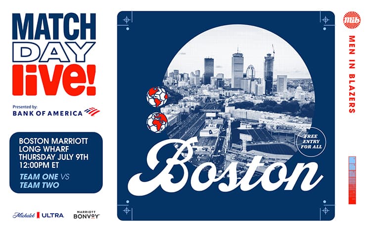 Match Day Live! at Marriott Long Wharf in Boston - 7/9